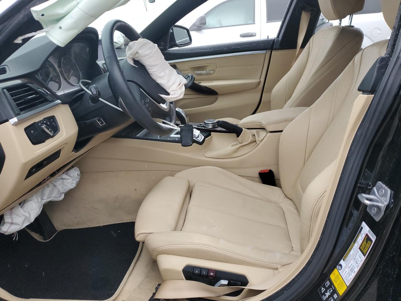 2016 BMW 4er VIN WBA4C9C51GG138620 Copart auction photo, front end / undercarriage damage thumbnail 7