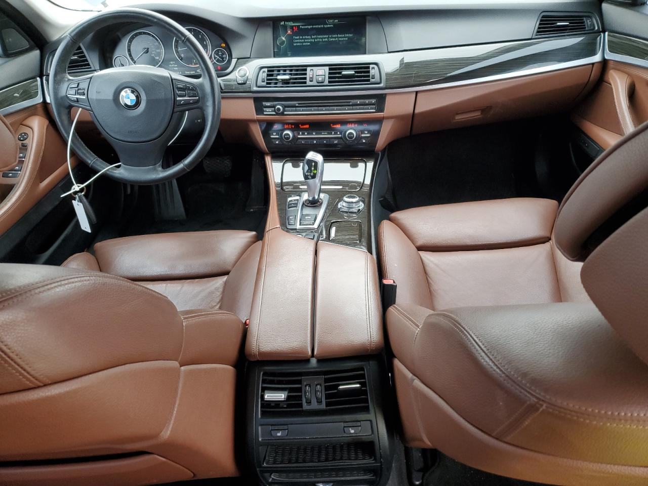 2013 BMW 5er VIN WBAXH5C51DD115424 Copart auction photo, rear end damage thumbnail 8
