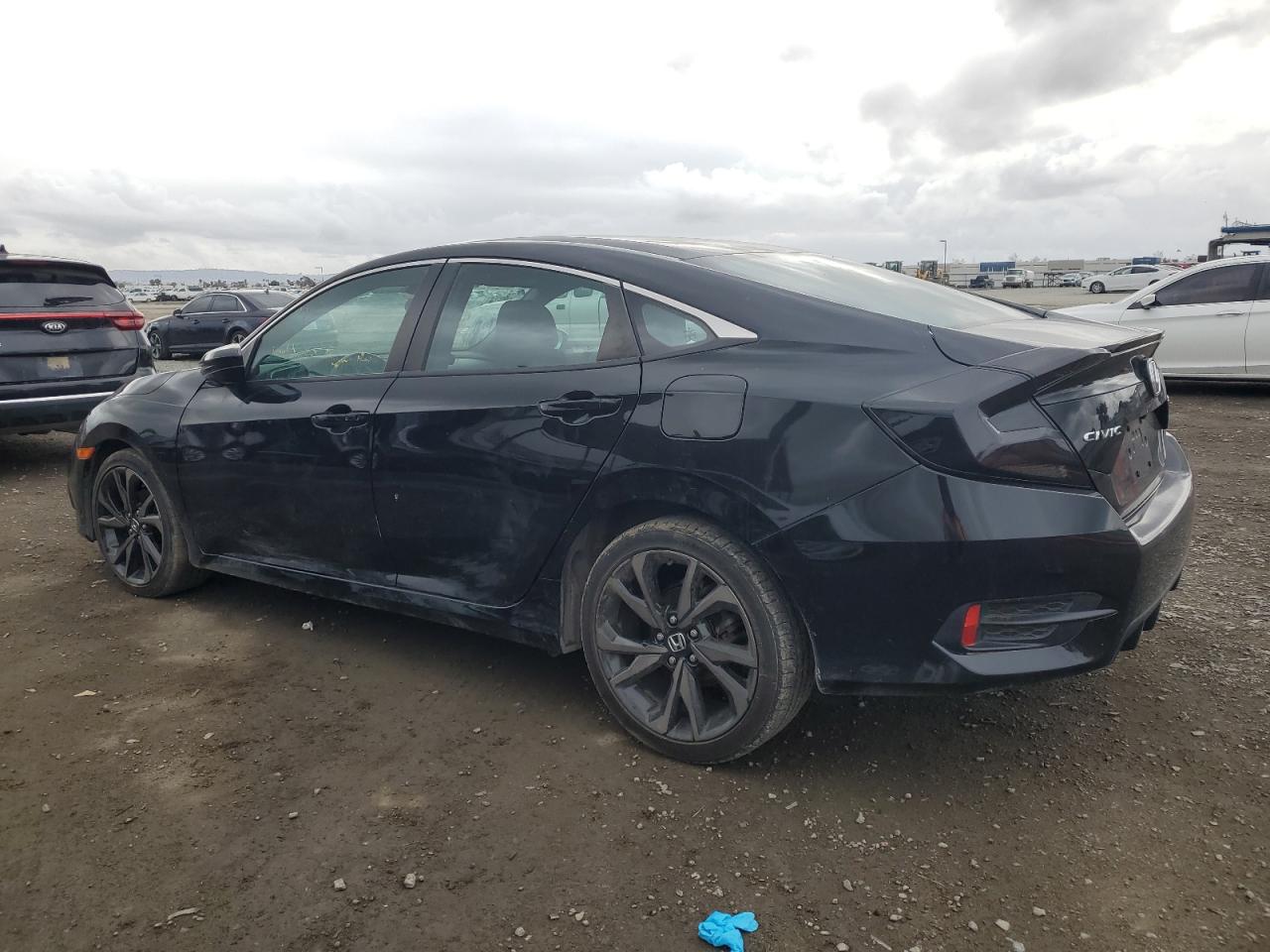 2020 Honda Civic VIN 2HGFC2F82LH545631 Copart auction photo, minor dent/scratches damage thumbnail 2