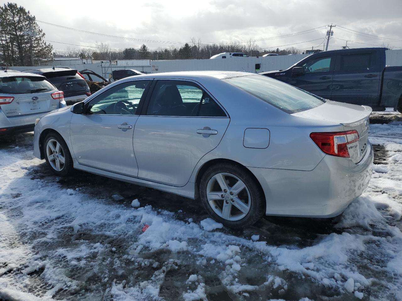 2014 Toyota Camry VIN 4T1BF1FK3EU341393 Copart auction photo, front end damage thumbnail 2