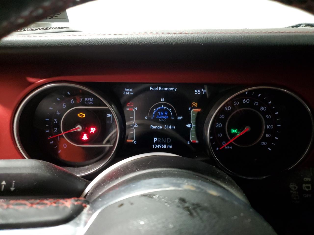 2018 Jeep Wrangler VIN 1C4HJXFG7JW296193 Copart auction photo, rear end damage thumbnail 9