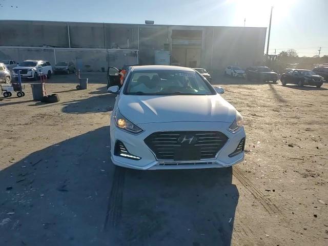 2018 Hyundai Sonata VIN 5NPE34AFXJH659733 Copart auction photo, rear end / side damage thumbnail 11
