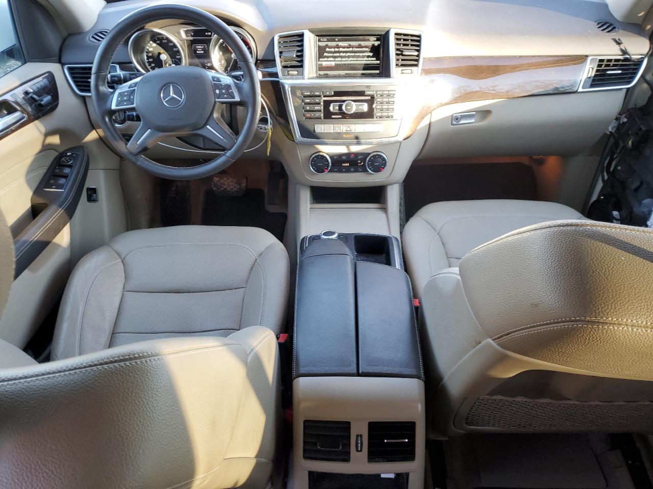 2015 Mercedes-Benz M-klasse VIN 4JGDA5HB1FA483532 Copart auction photo, all over damage thumbnail 8