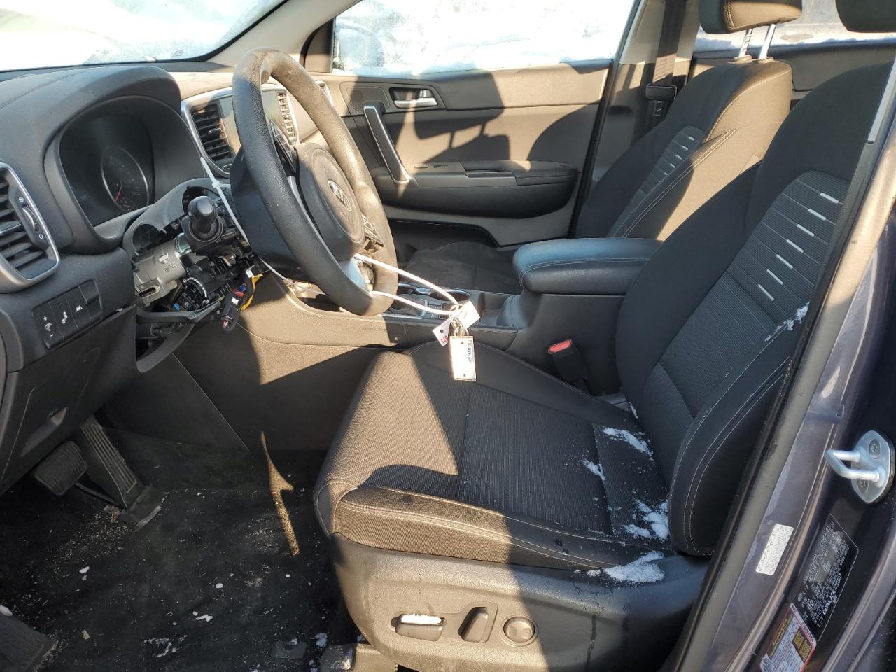 2020 KIA Sportage VIN KNDPMCAC4L7731507 Copart auction photo, side damage thumbnail 7