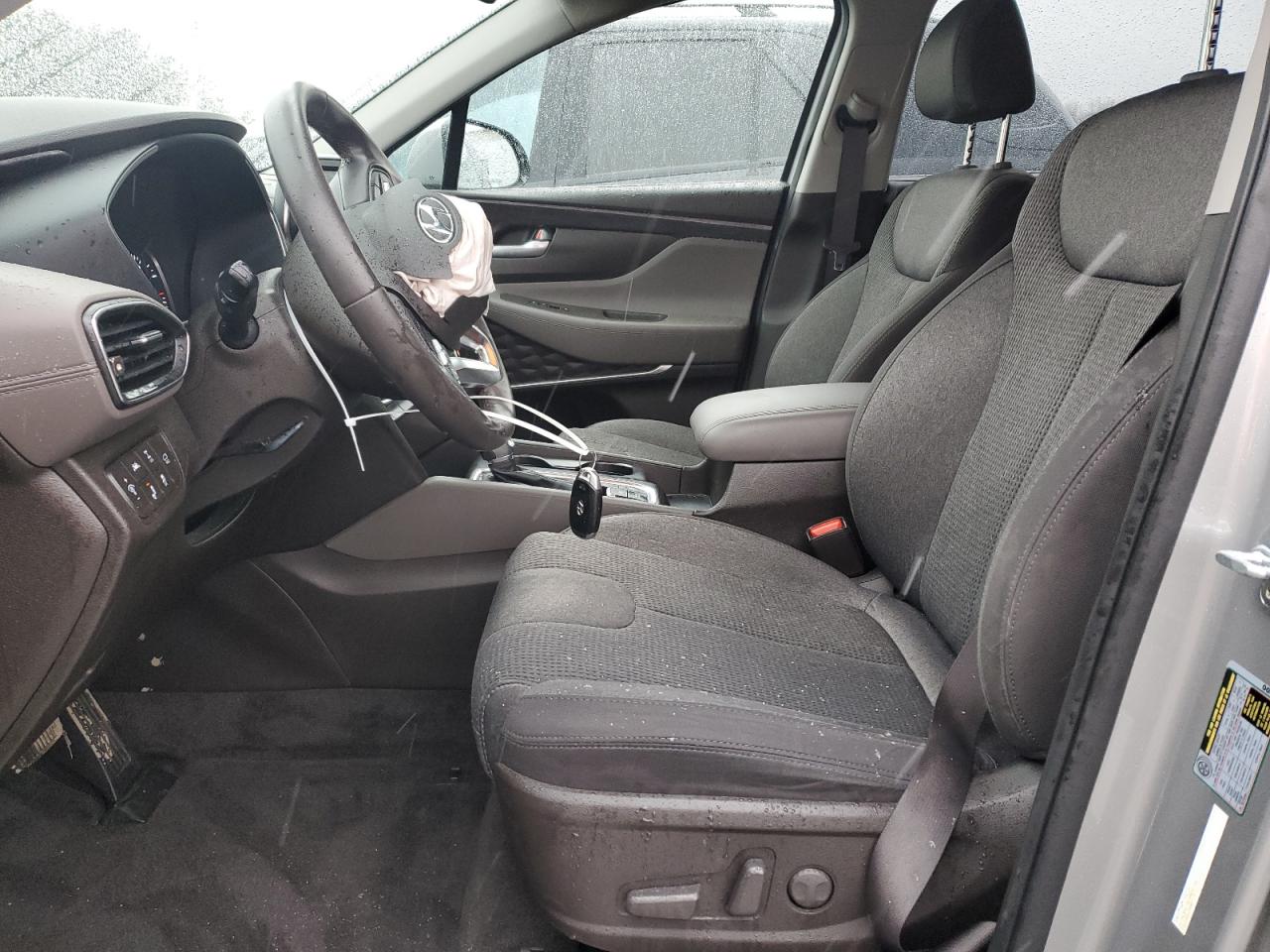 2020 Hyundai Santa Fe VIN 5NMS3CAD7LH196414 Copart auction photo, front end damage thumbnail 7