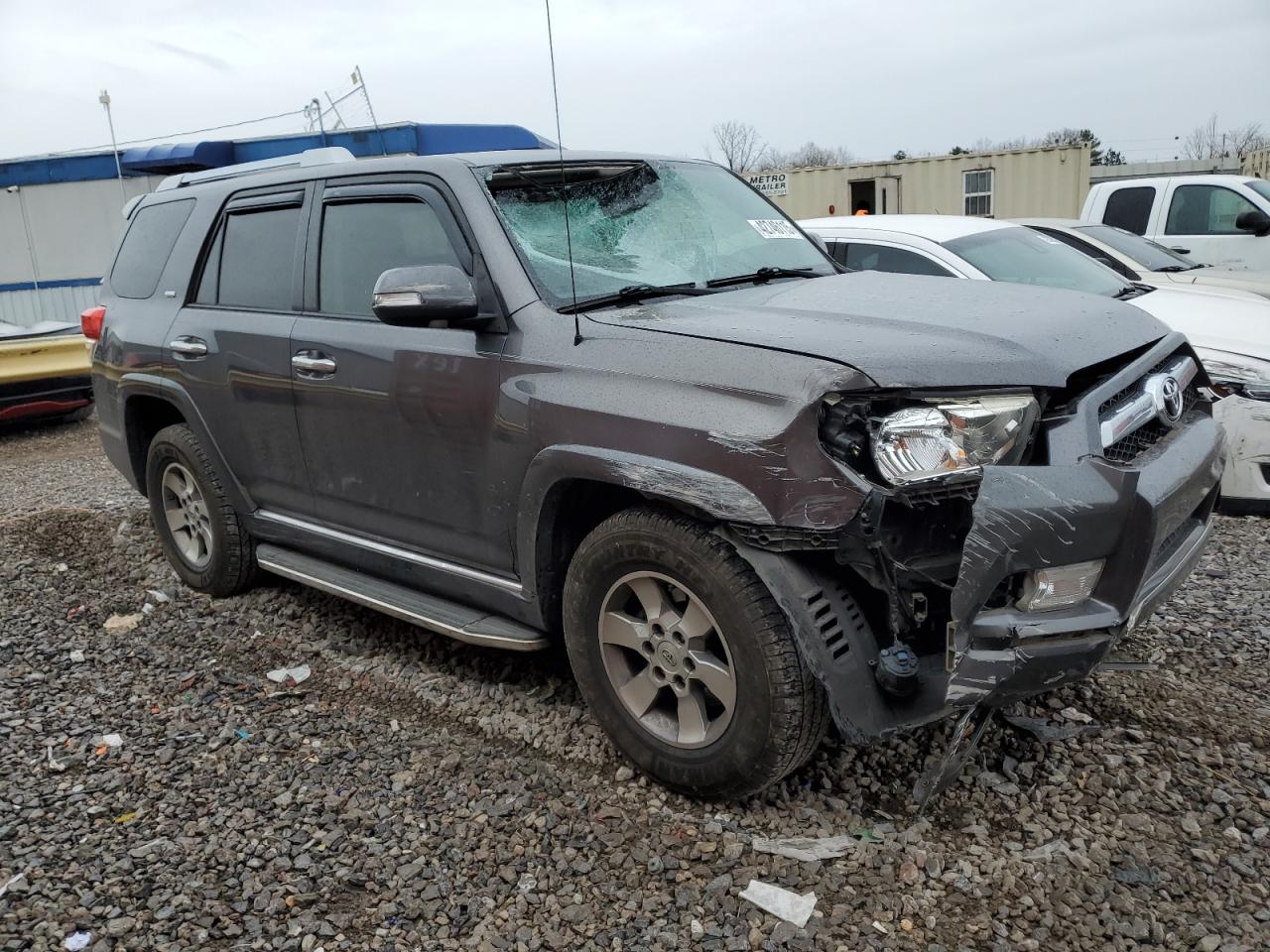 2012 Toyota 4Runner VIN JTEZU5JR6C5043069 Copart auction photo, front end damage thumbnail 4