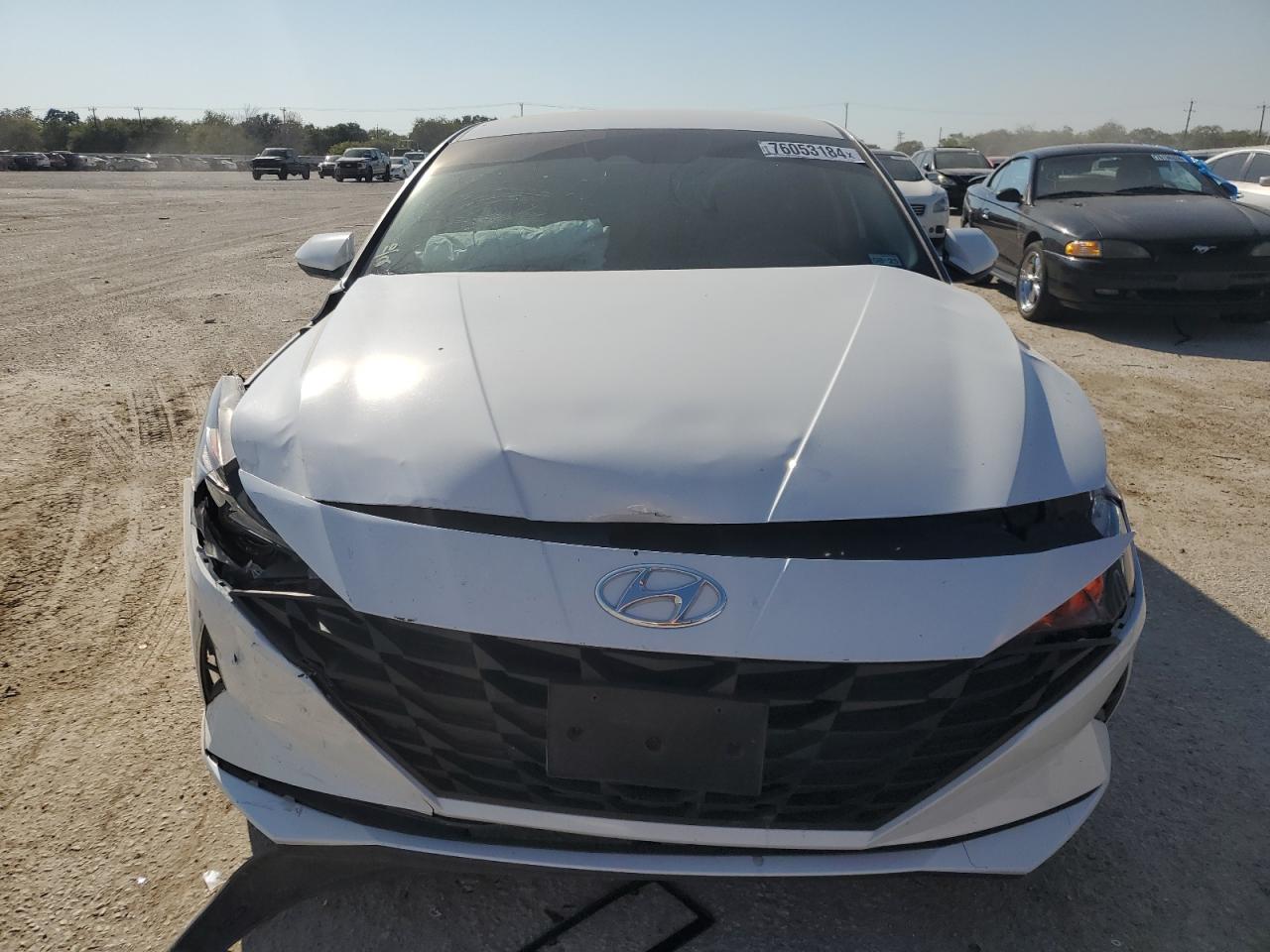 2022 Hyundai Elantra VIN 5NPLM4AG2NH054429 Copart auction photo, front end damage thumbnail 5