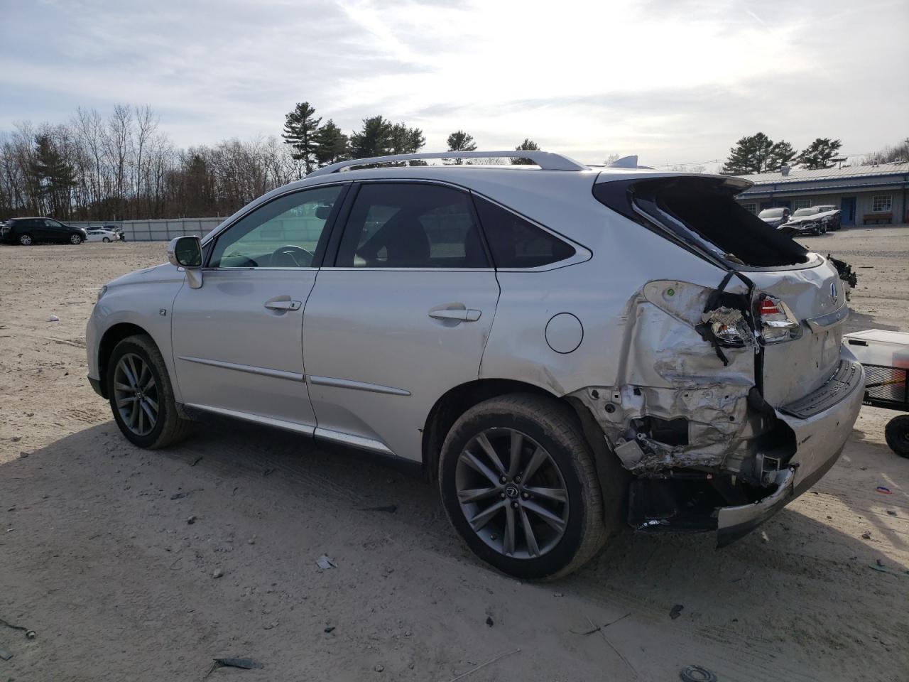 2015 Lexus RX VIN 2T2BK1BA1FC272162 Copart auction photo, rear end / minor dent/scratches damage thumbnail 2