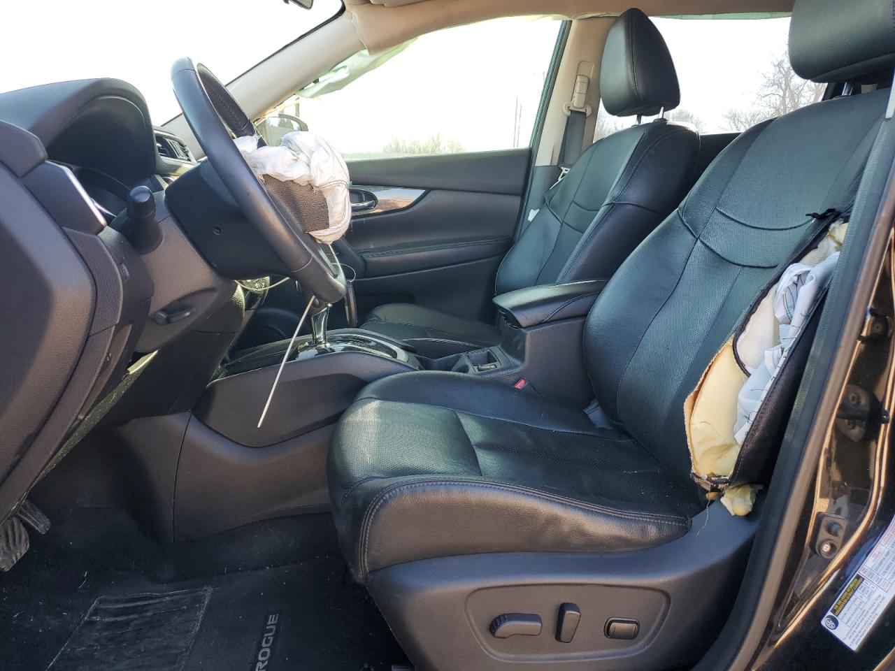 2016 Nissan Rogue VIN 5N1AT2MT4GC731482 Copart auction photo, front end / mechanical damage thumbnail 7