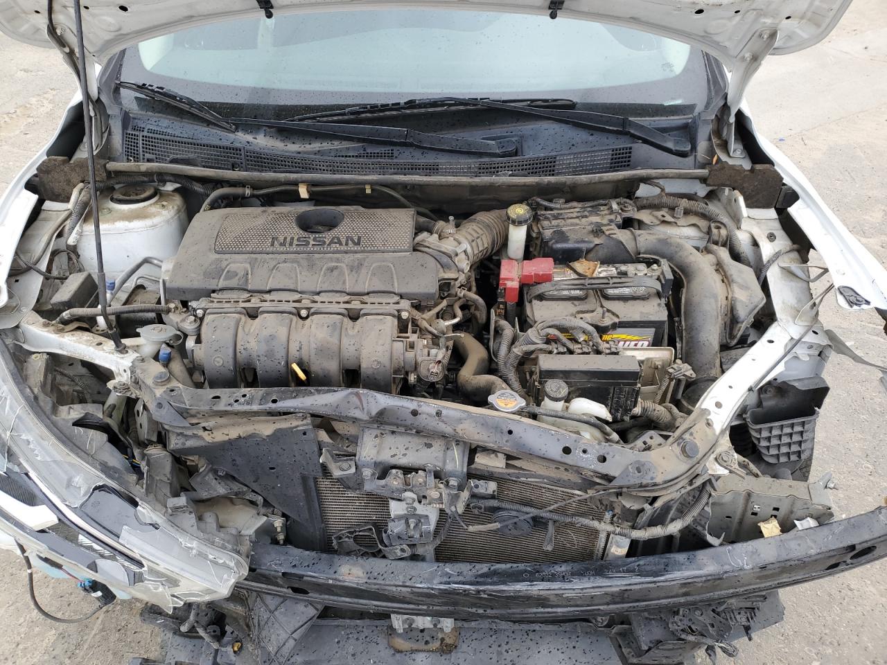 2018 Nissan Sentra VIN 3N1AB7AP6JY203553 Copart auction photo, front end damage thumbnail 12