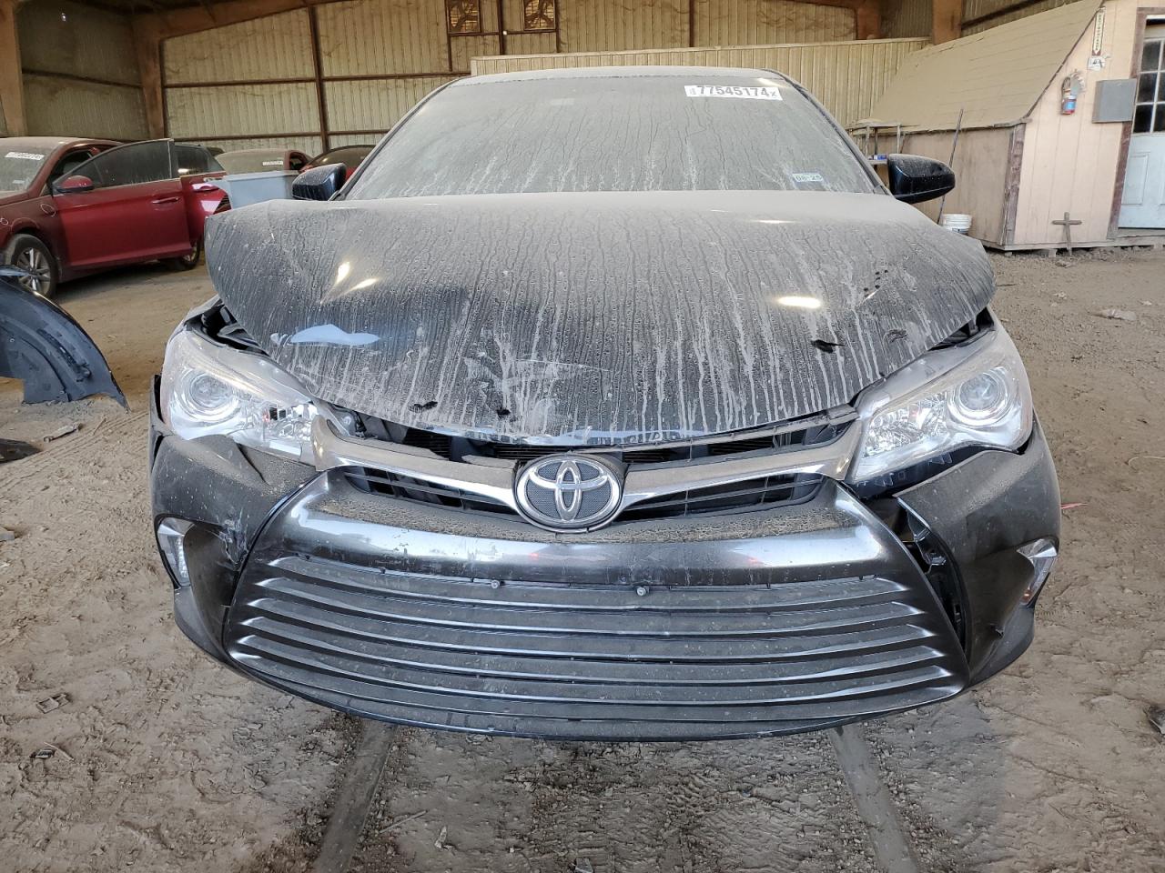 2017 Toyota Camry VIN 4T1BF1FK3HU411205 Copart auction photo, front end / rear end damage thumbnail 5