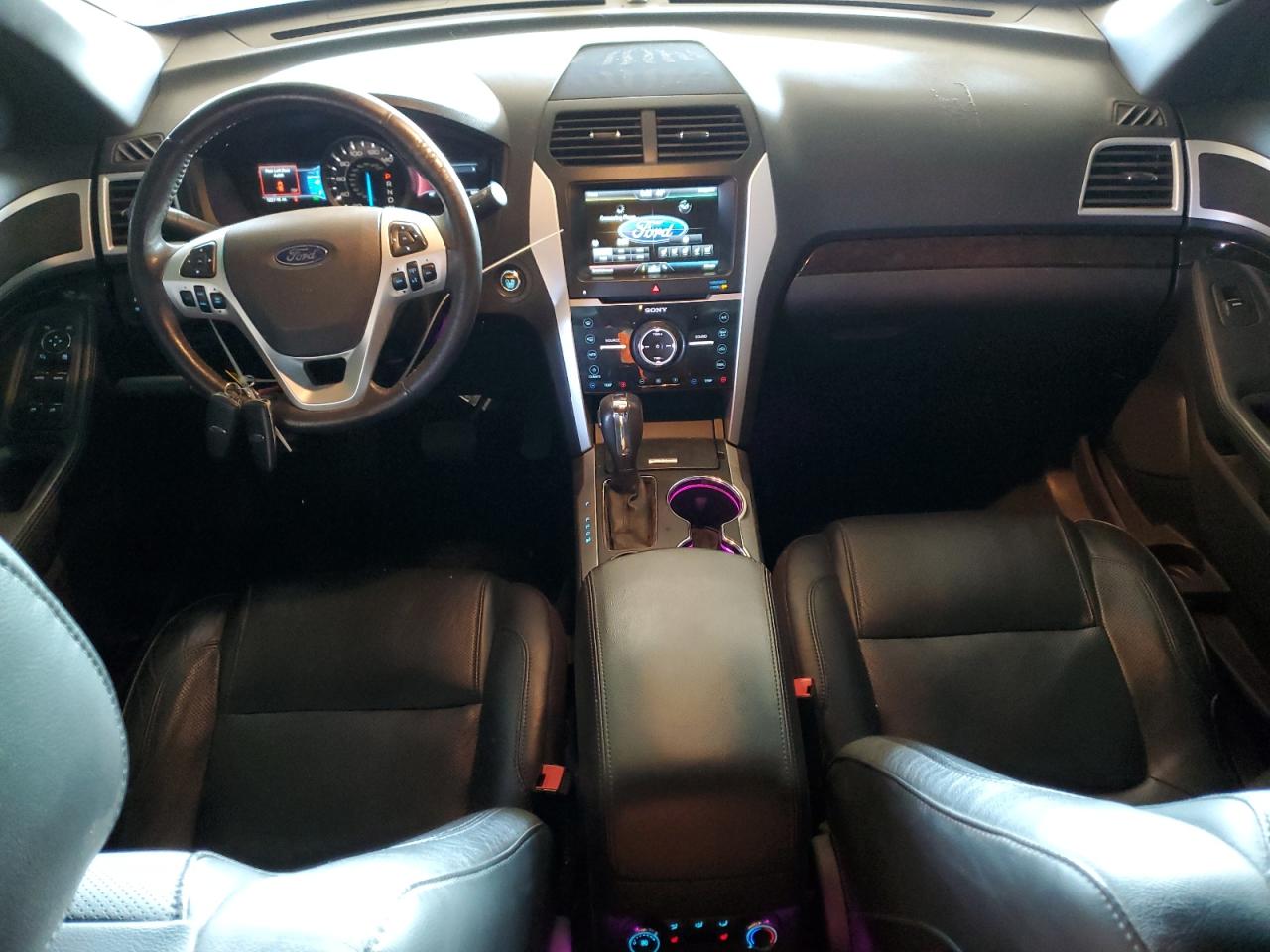 2015 Ford Explorer VIN 1FM5K7F87FGC50675 Copart auction photo, front end damage thumbnail 8