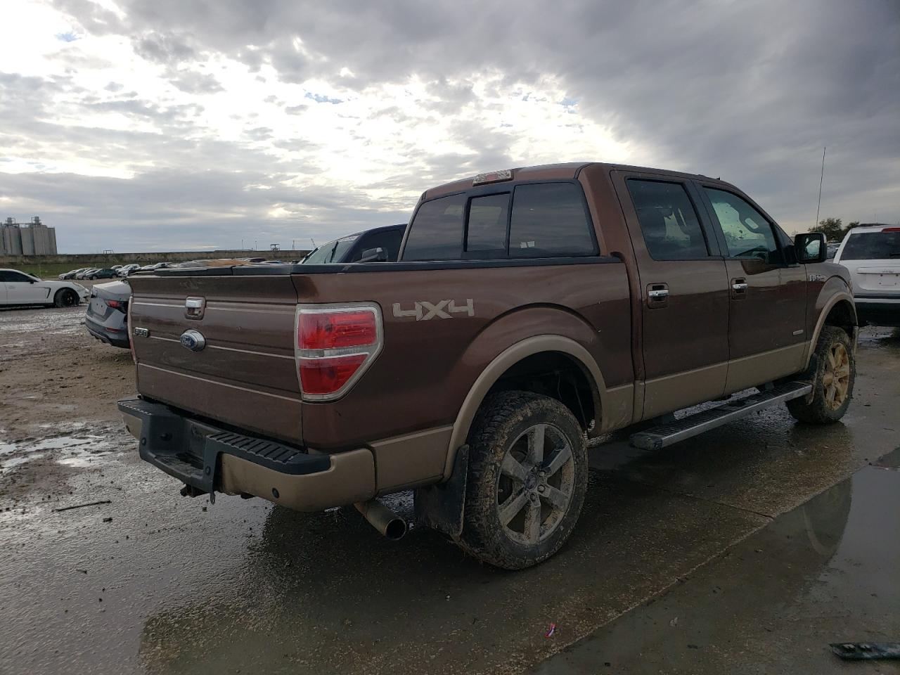 2012 Ford F-150 VIN 1FTFW1ETXCKD07850 Copart auction photo, water/flood damage thumbnail 3
