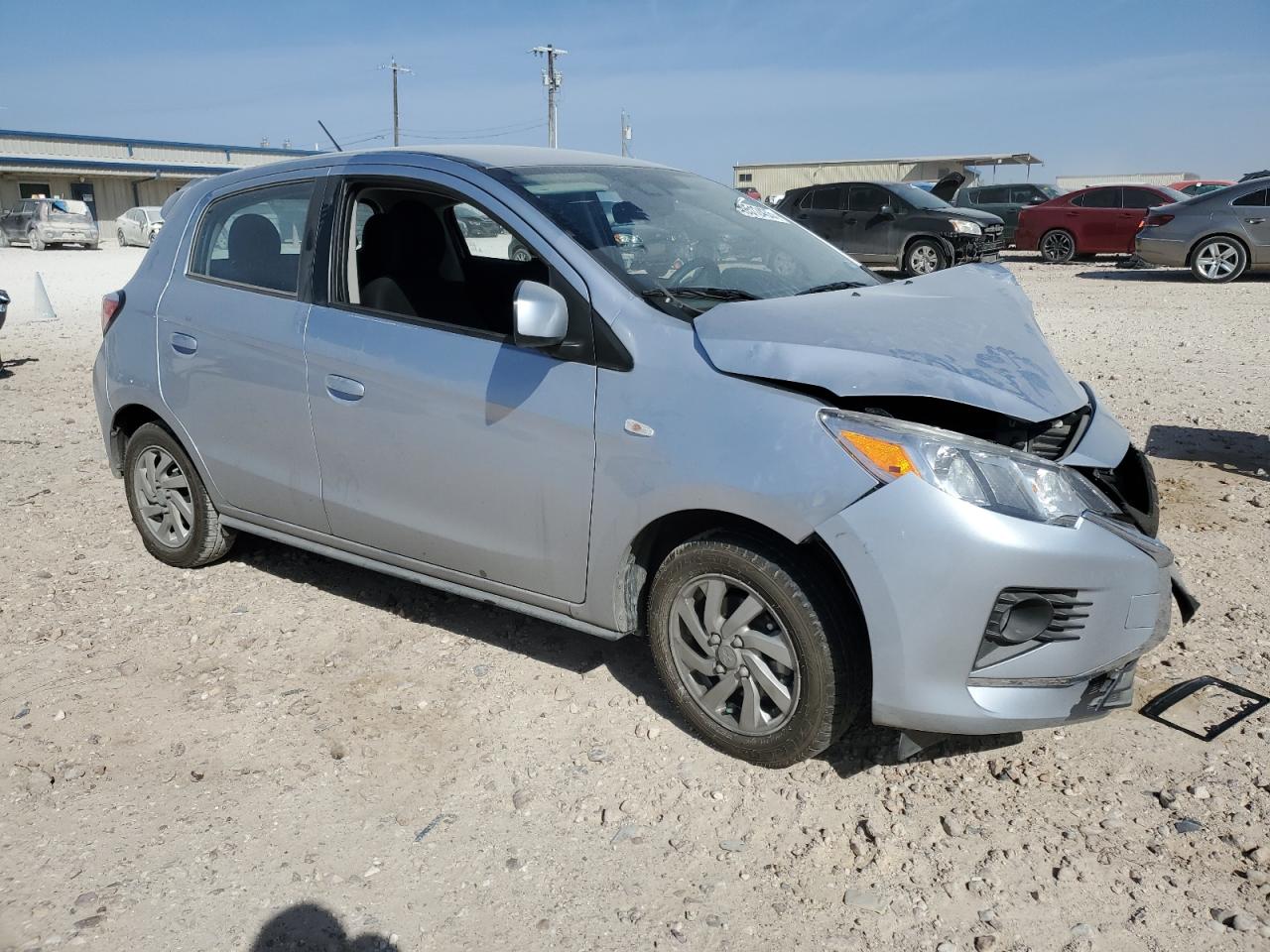 2024 Mitsubishi Mirage VIN ML32AUHJ0RH013133 Copart auction photo, front end damage thumbnail 4