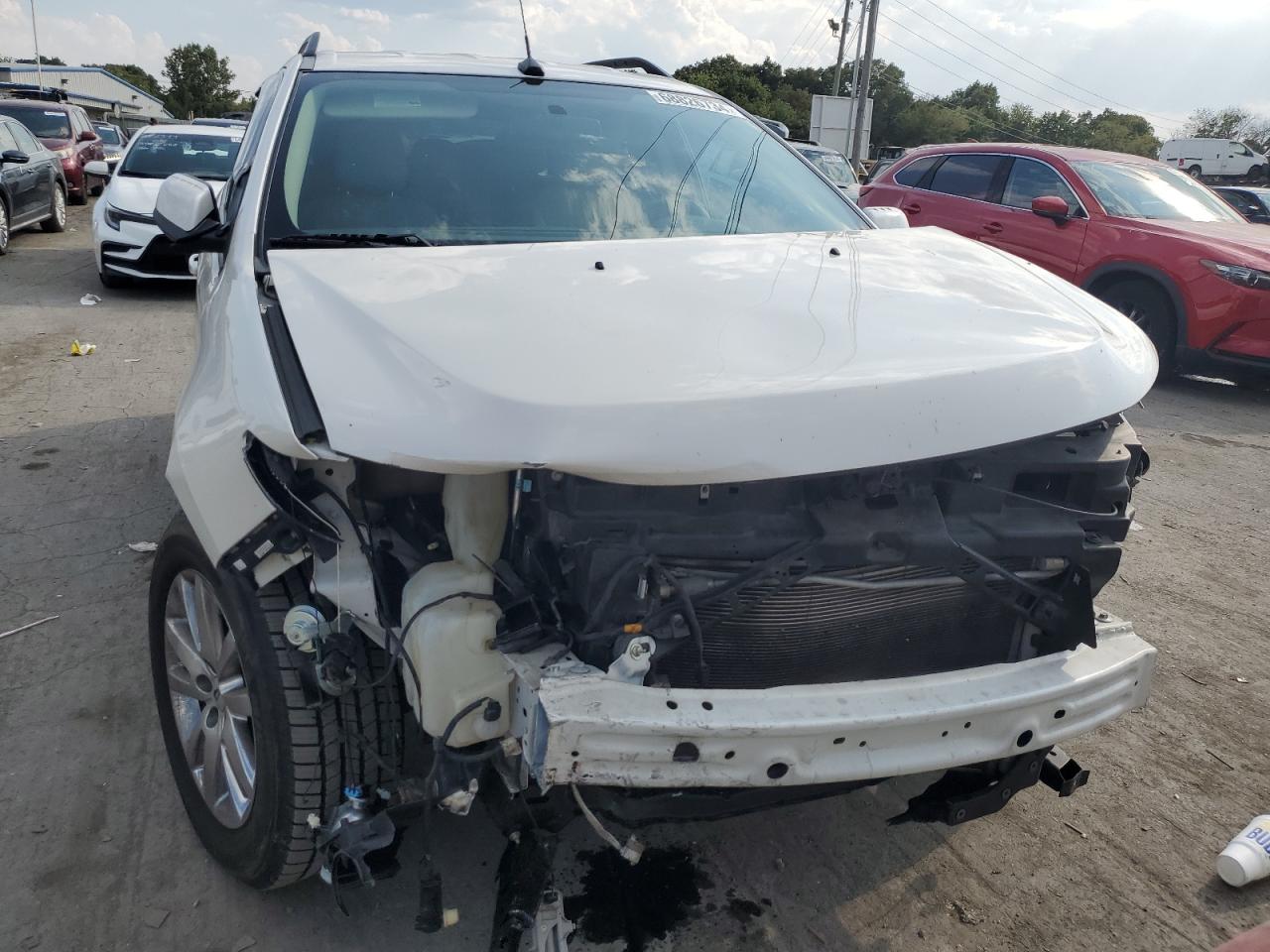 2013 Ford Edge VIN 2FMDK3JC3DBA93859 Copart auction photo, front end damage thumbnail 5