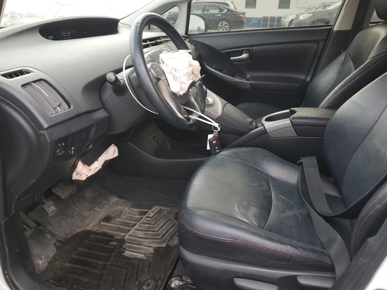 2013 Toyota Prius VIN JTDKN3DU8D5575187 Copart auction photo, front end damage thumbnail 7