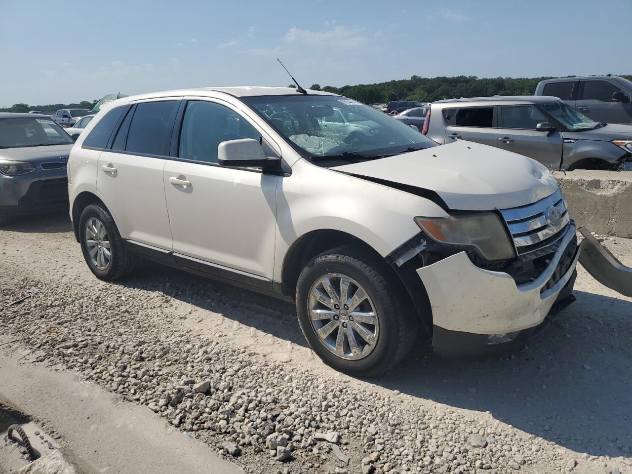 2008 Ford Edge VIN 2FMDK38C48BA70733 Copart auction photo, front end damage thumbnail 4