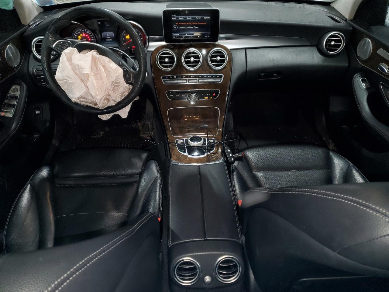 2017 Mercedes-Benz C-klasse VIN 55SWF4KB5HU183793 Copart auction photo, front end damage thumbnail 8