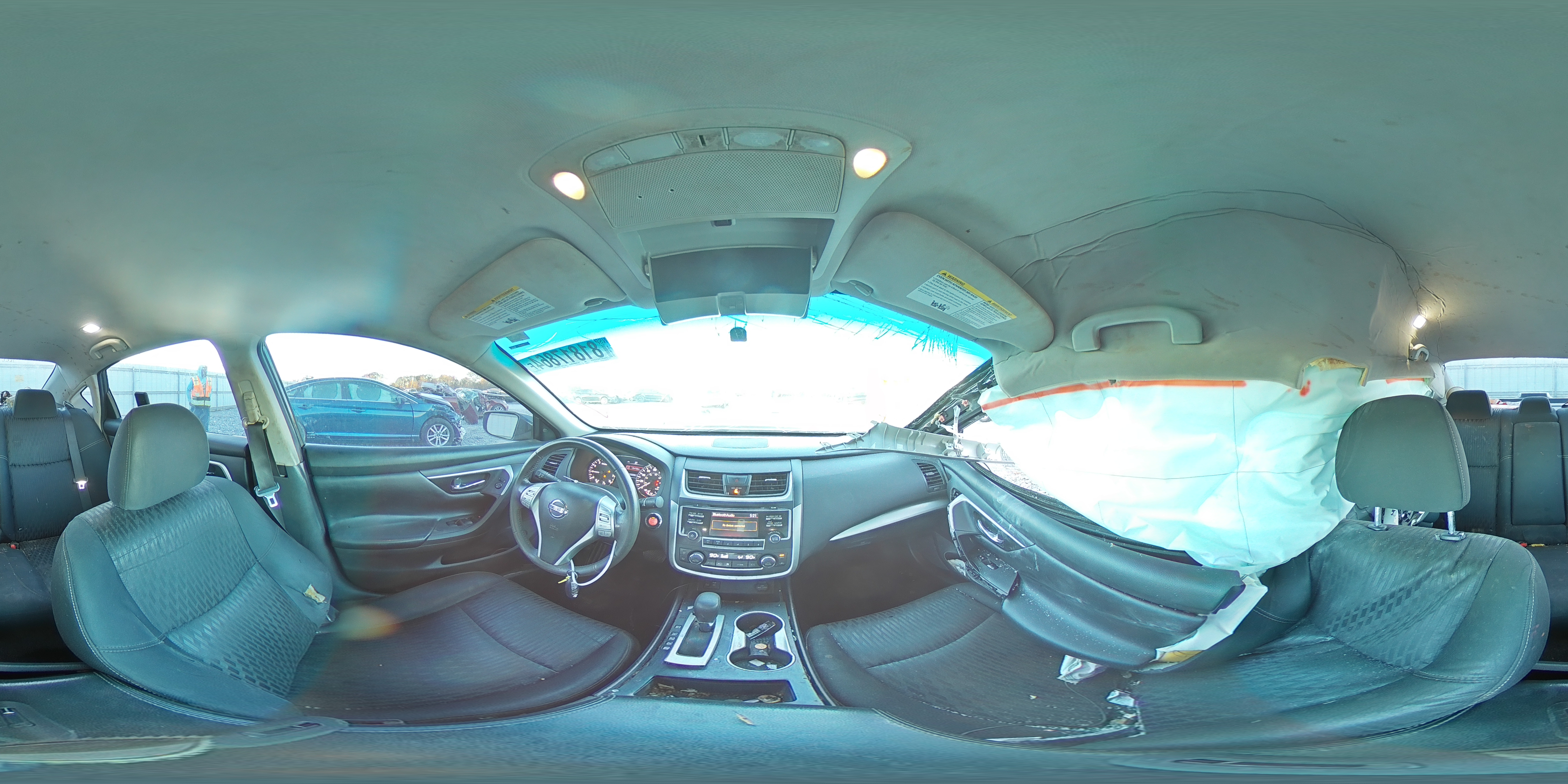 2017 Nissan Altima VIN 1N4AL3AP3HC199375 Copart auction photo, side damage thumbnail 13
