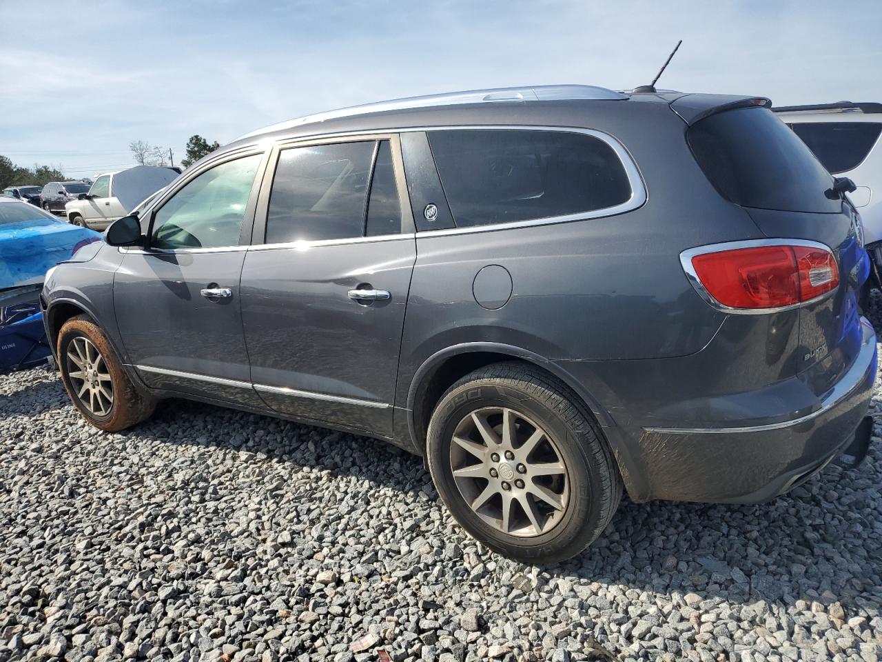 2014 Buick Enclave VIN 5GAKRBKD4EJ119425 Copart auction photo, front end damage thumbnail 2