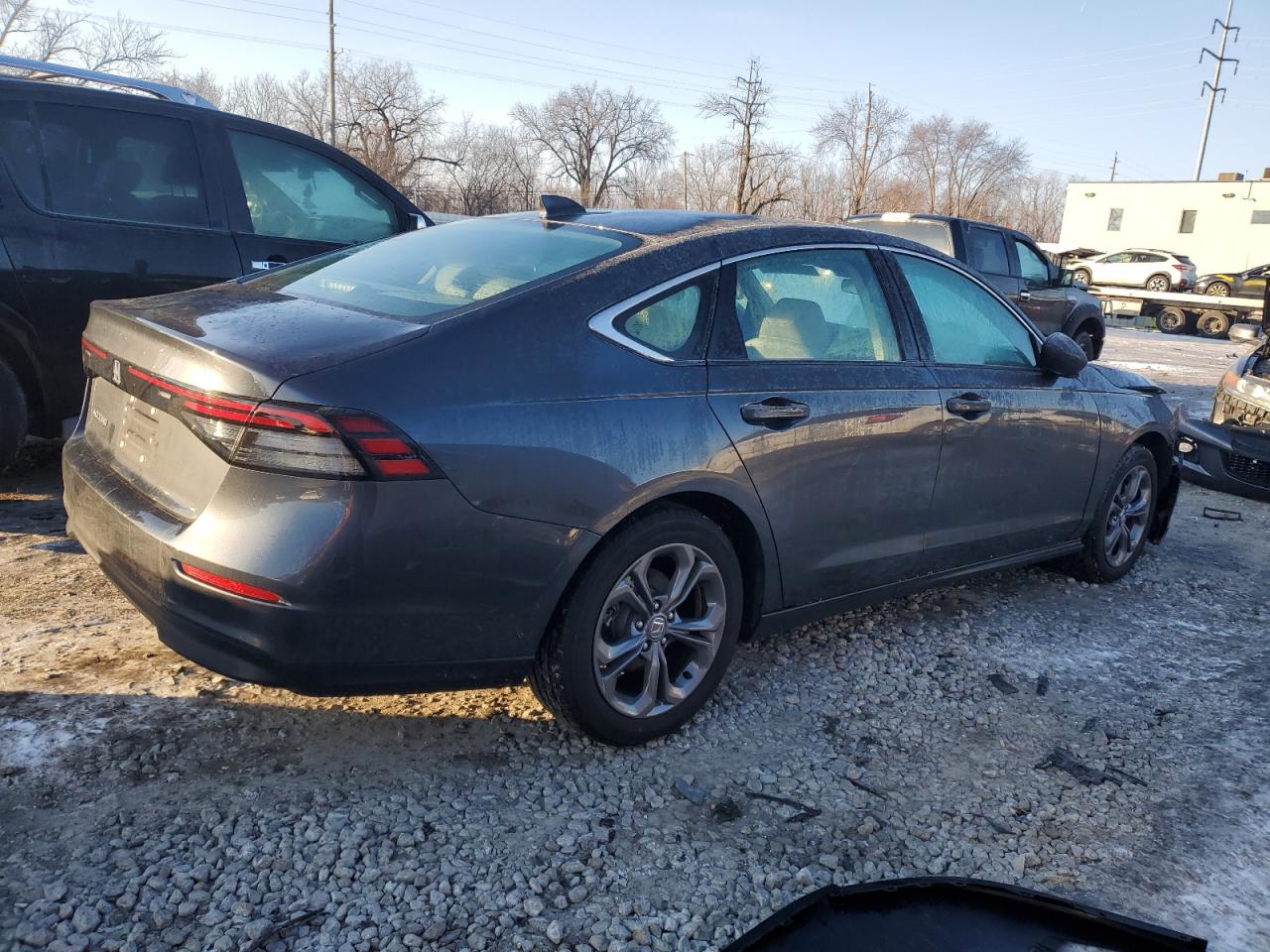 2024 Honda Accord VIN 1HGCY1F38RA029266 Copart auction photo, front end damage thumbnail 3