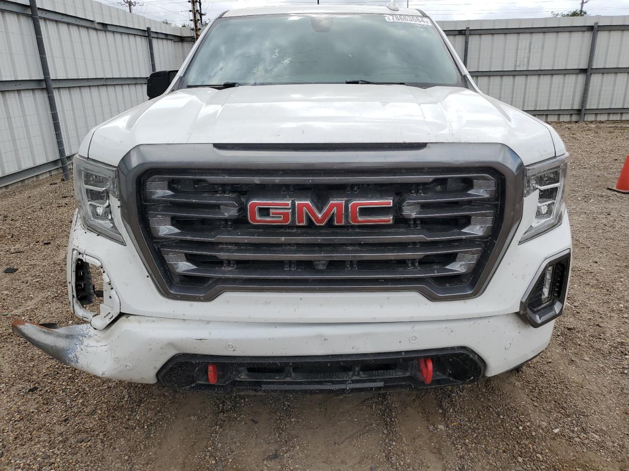 2021 GMC Sierra VIN 1GTU9EET5MZ225247 Copart auction photo, front end / all over damage thumbnail 5