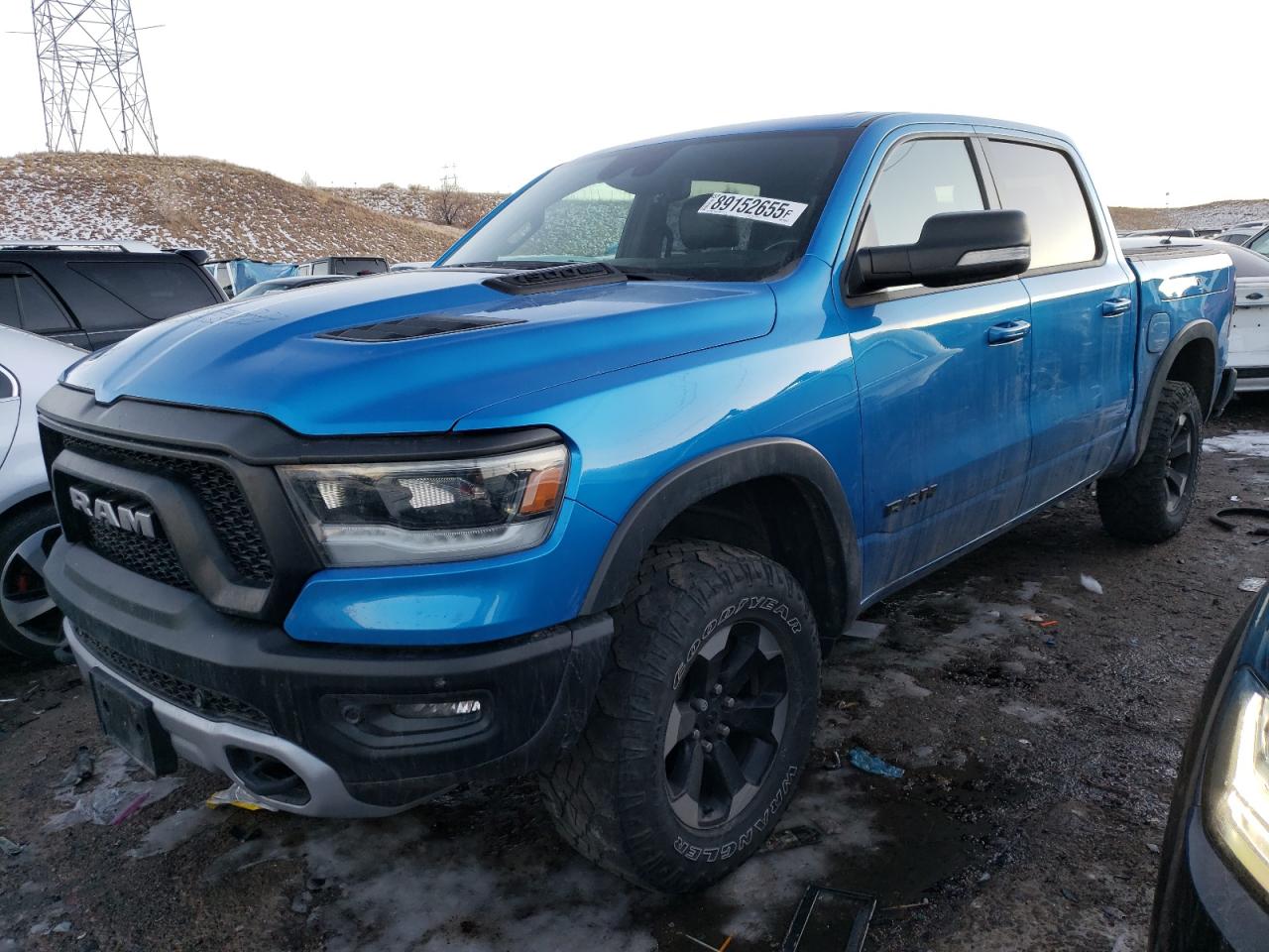 2022 RAM 1500 VIN 1C6SRFLT5NN318785