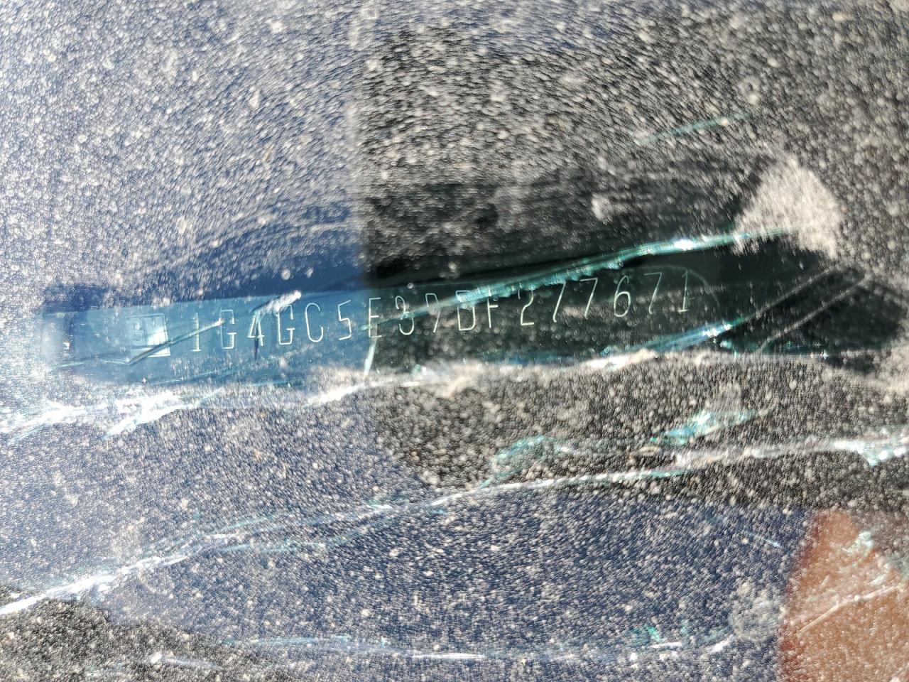 2013 Buick LaCrosse VIN 1G4GC5E39DF277671 Copart auction photo, side damage thumbnail 12