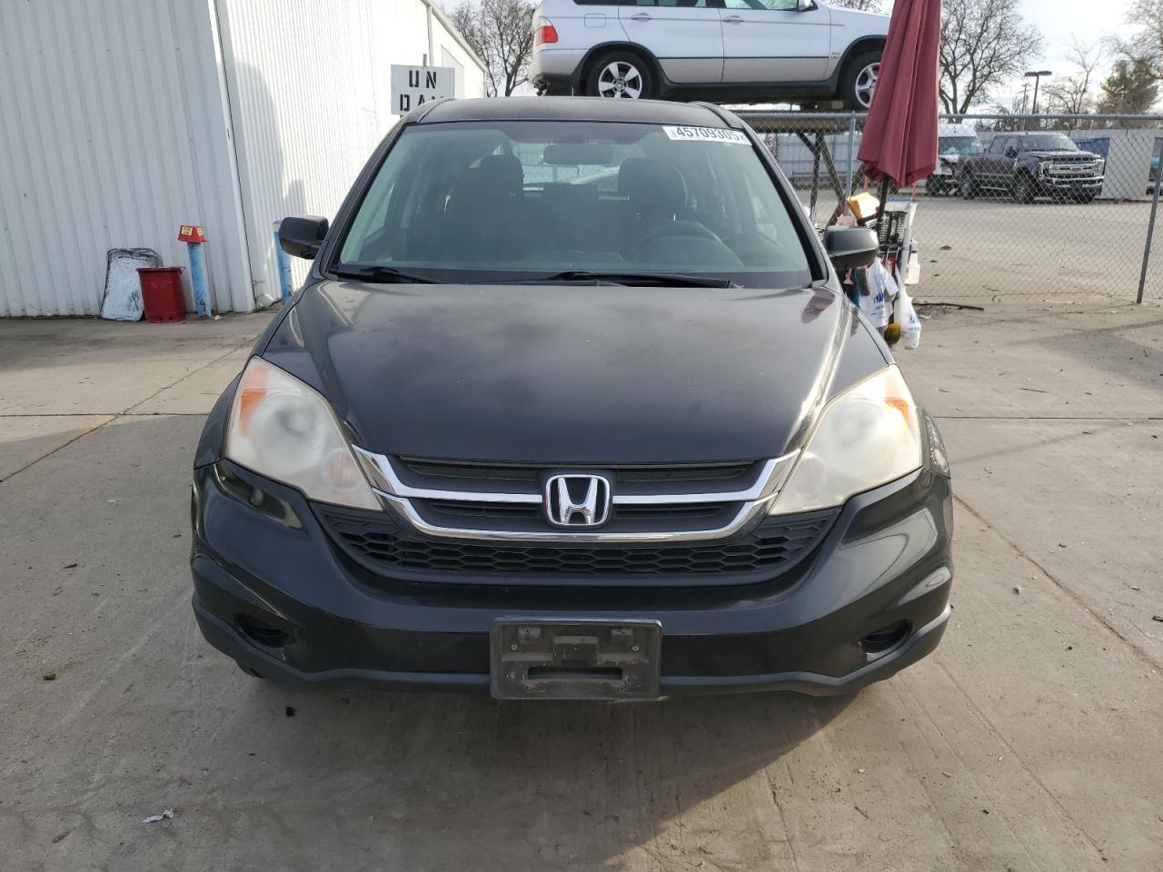 2011 Honda CR-V VIN JHLRE3H30BC007592 Copart auction photo, rear end / side damage thumbnail 5