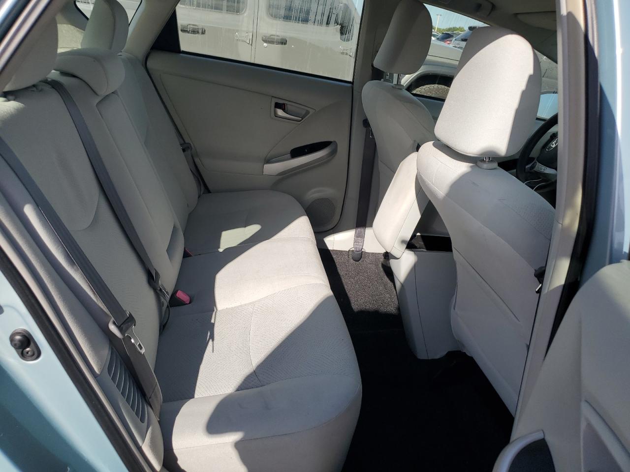2012 Toyota Prius VIN JTDKN3DU6C5478794 Copart auction photo, water/flood damage thumbnail 10