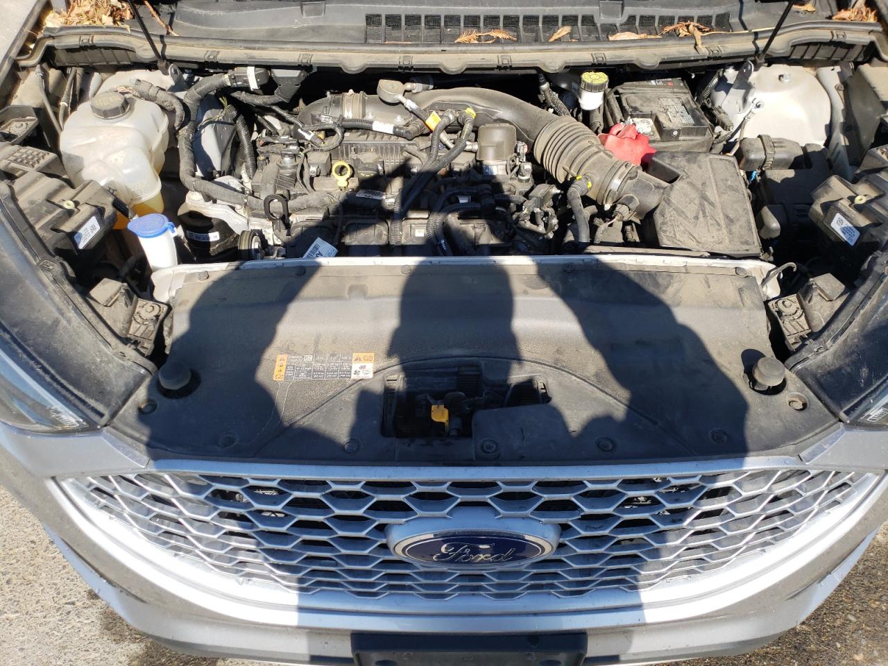 2023 Ford Edge VIN 2FMPK4J96PBA19914 Copart auction photo, side / front end damage thumbnail 11