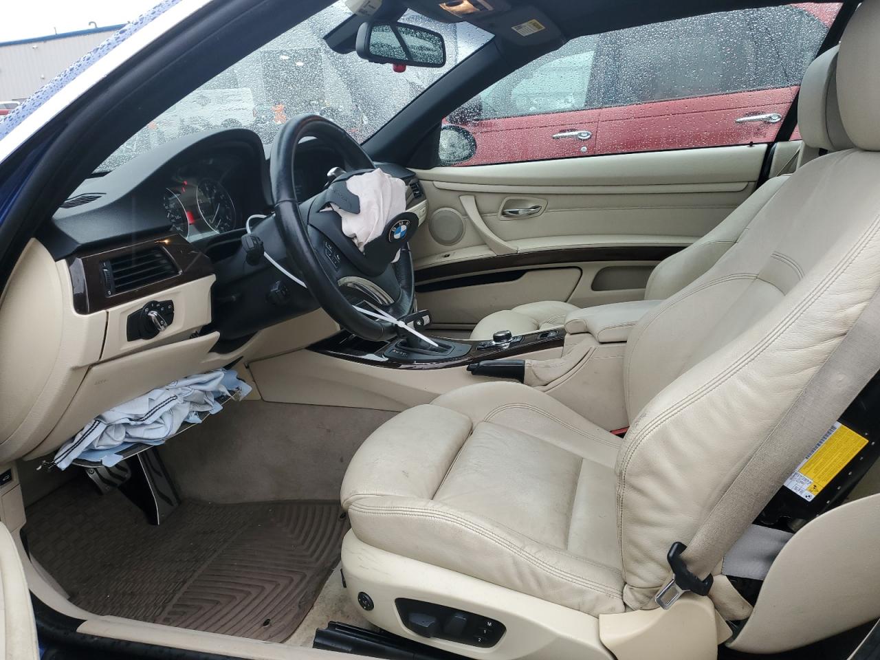 2009 BMW 3er VIN WBAWR33509P460138 Copart auction photo, front end damage thumbnail 7