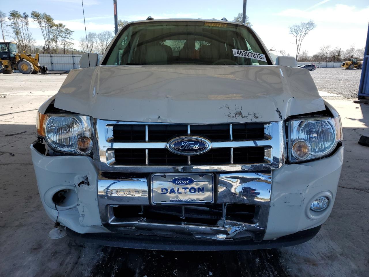 2012 Ford Escape VIN 1FMCU0E71CKC40928 Copart auction photo, front end damage thumbnail 5