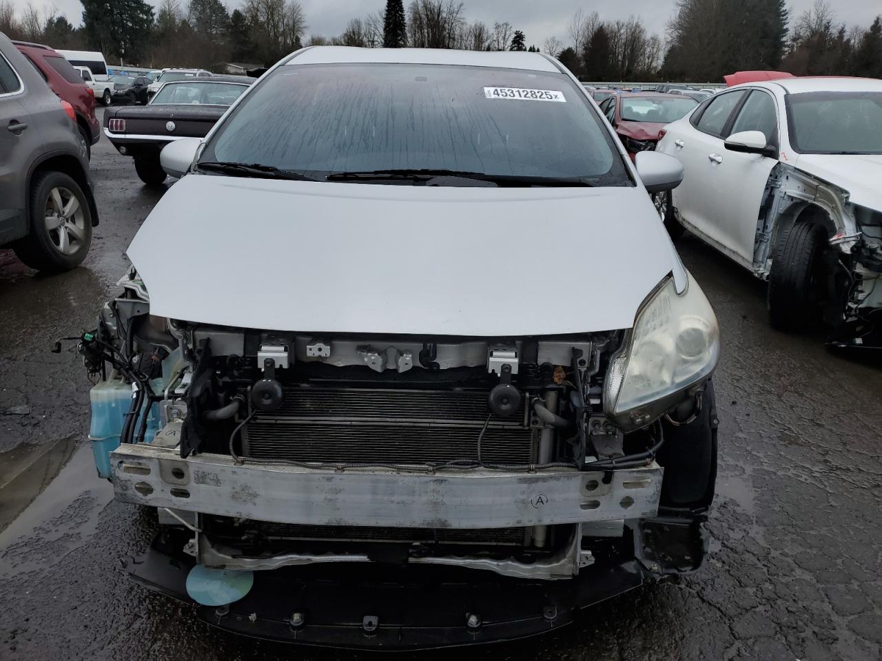 2010 Toyota Prius VIN JTDKN3DU6A0142556 Copart auction photo, side / front end damage thumbnail 5