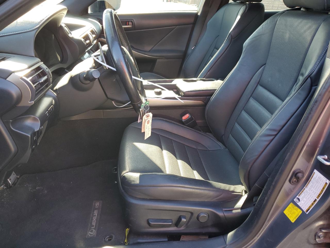 2019 Lexus IS VIN JTHBA1D20K5099897 Copart auction photo, front end / side damage thumbnail 7