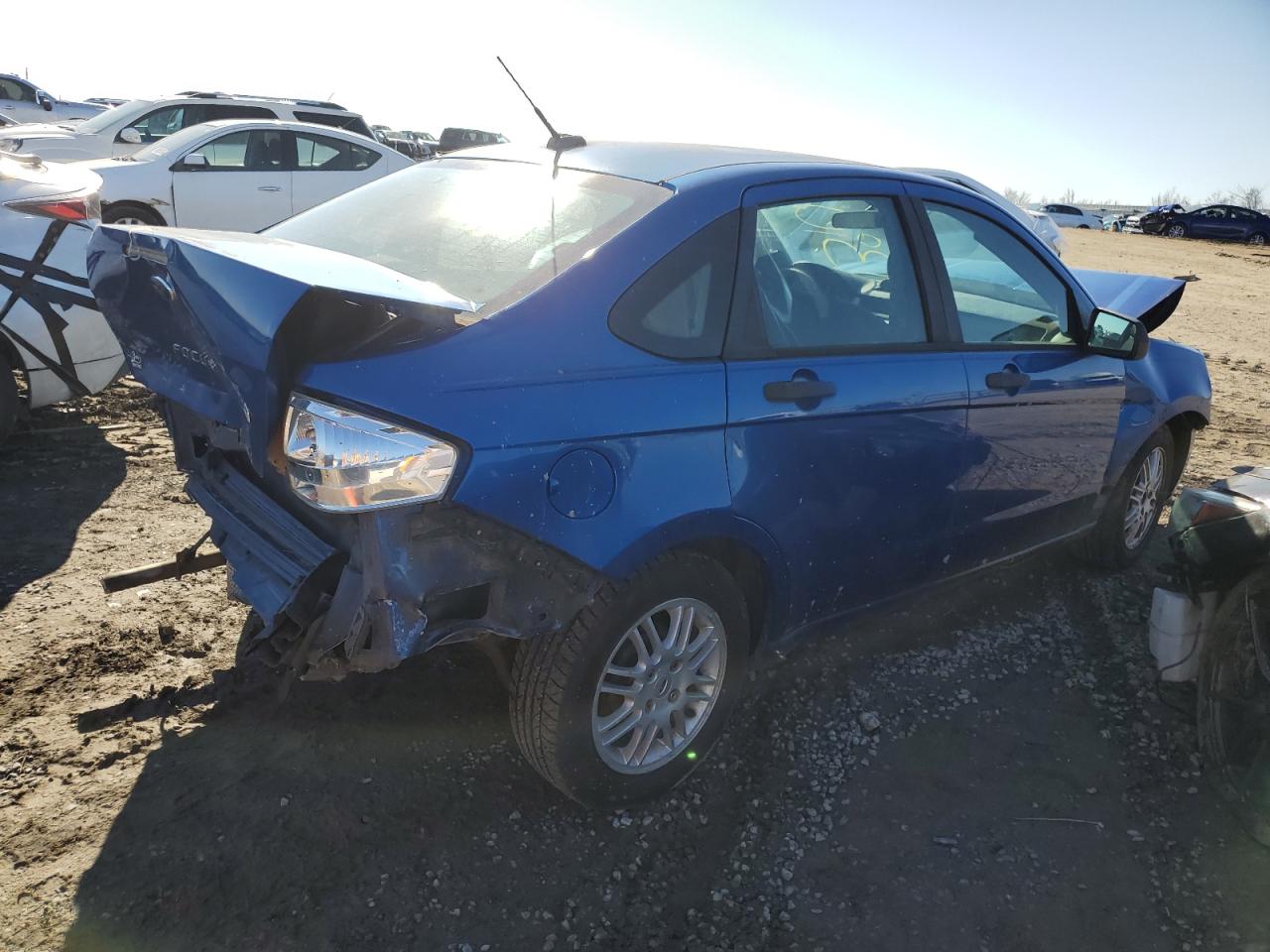 2010 Ford Focus VIN 1FAHP3FN1AW198966 Copart auction photo, biohazard/chemical / all over damage thumbnail 3