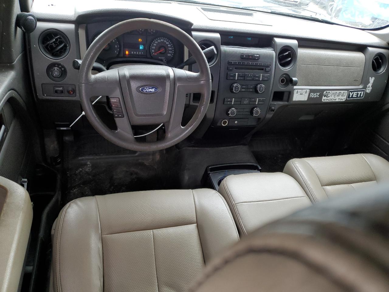 2009 Ford F-150 VIN 1FTRX12W69FA07345 Copart auction photo, front end damage thumbnail 8