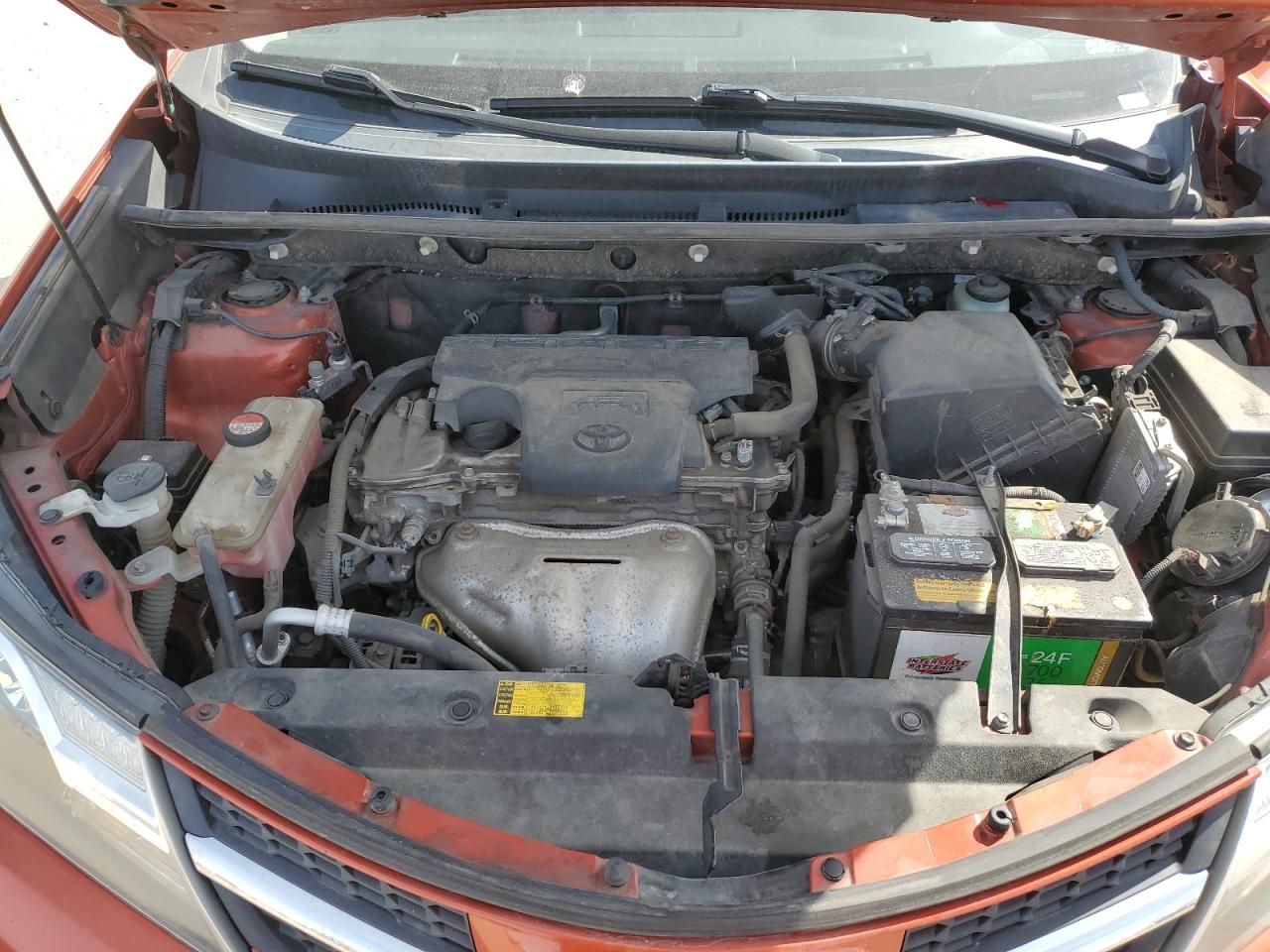 2015 Toyota RAV 4 VIN JTMRFREV6FJ018326 Copart auction photo, rear end / front end damage thumbnail 12