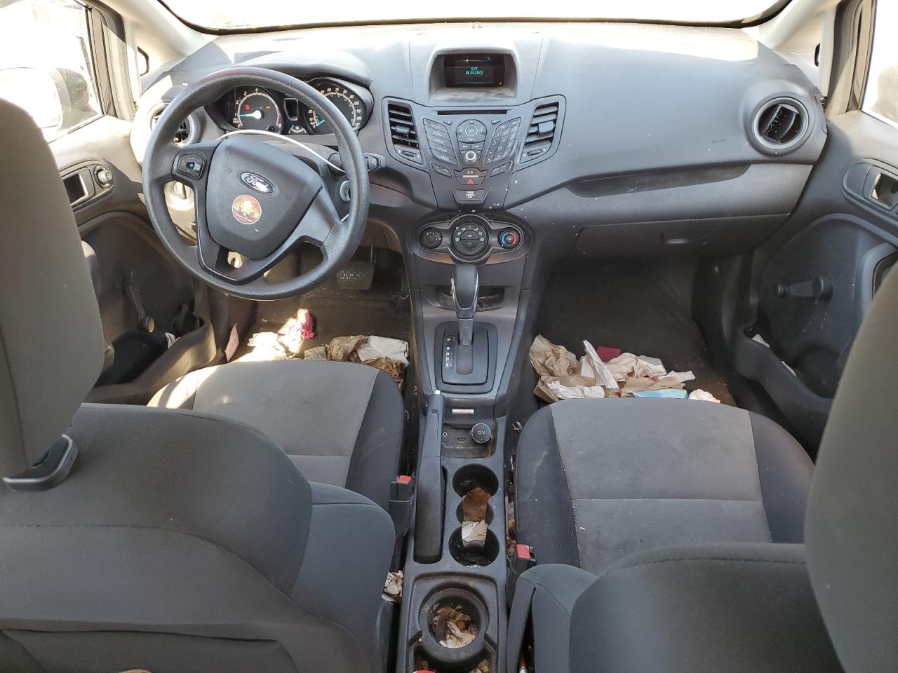 2015 Ford Fiesta VIN 3FADP4TJ3FM203565 Copart auction photo, front end / side damage thumbnail 8