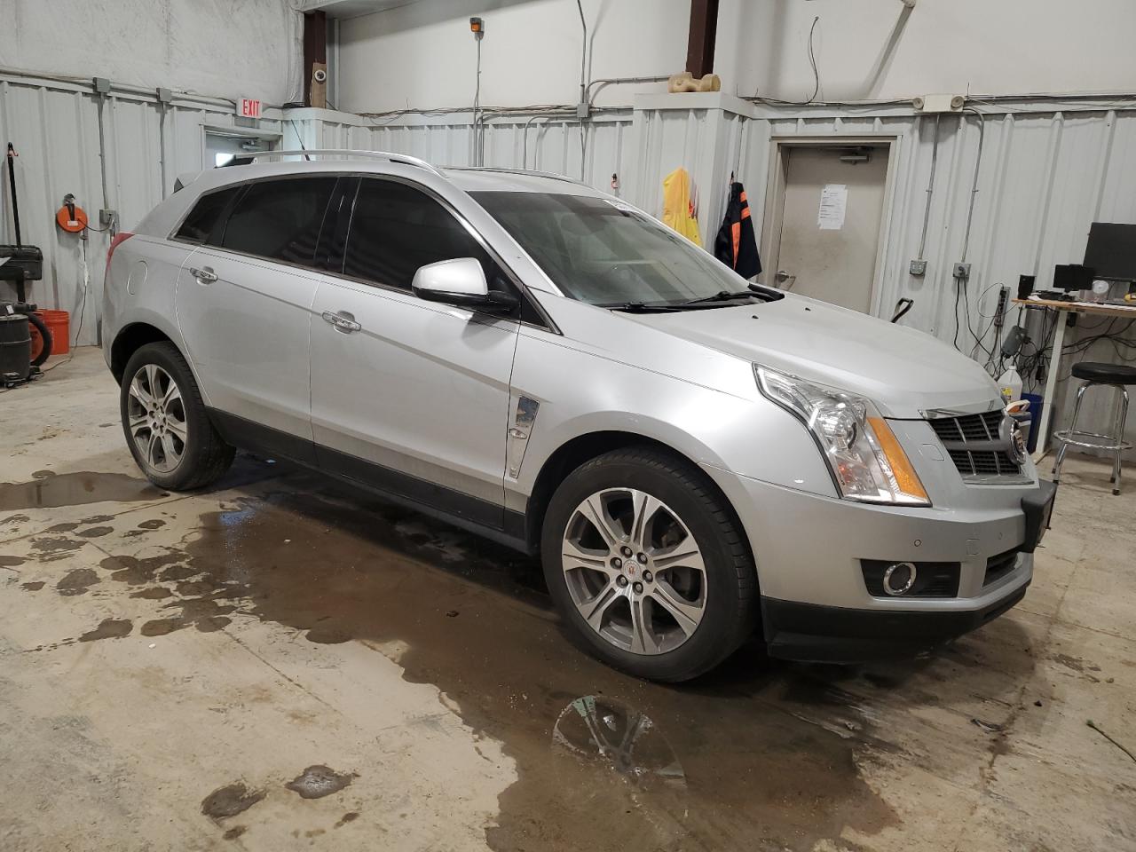 2012 Cadillac SRX VIN 3GYFNEE32CS655697 Copart auction photo, side damage thumbnail 4