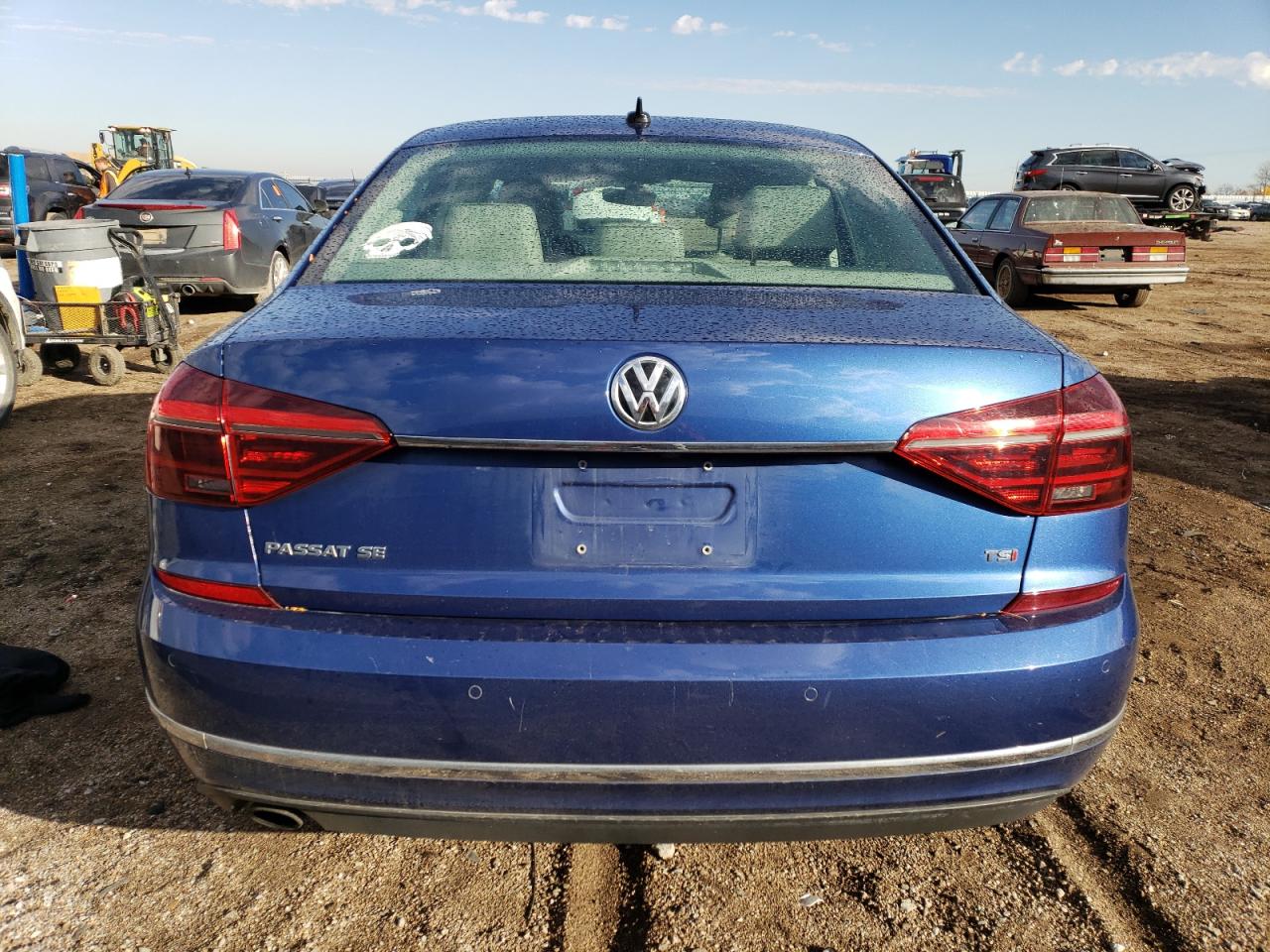 2017 Volkswagen Passat VIN 1VWGT7A39HC016924 Copart auction photo, frame damage / front end damage thumbnail 6