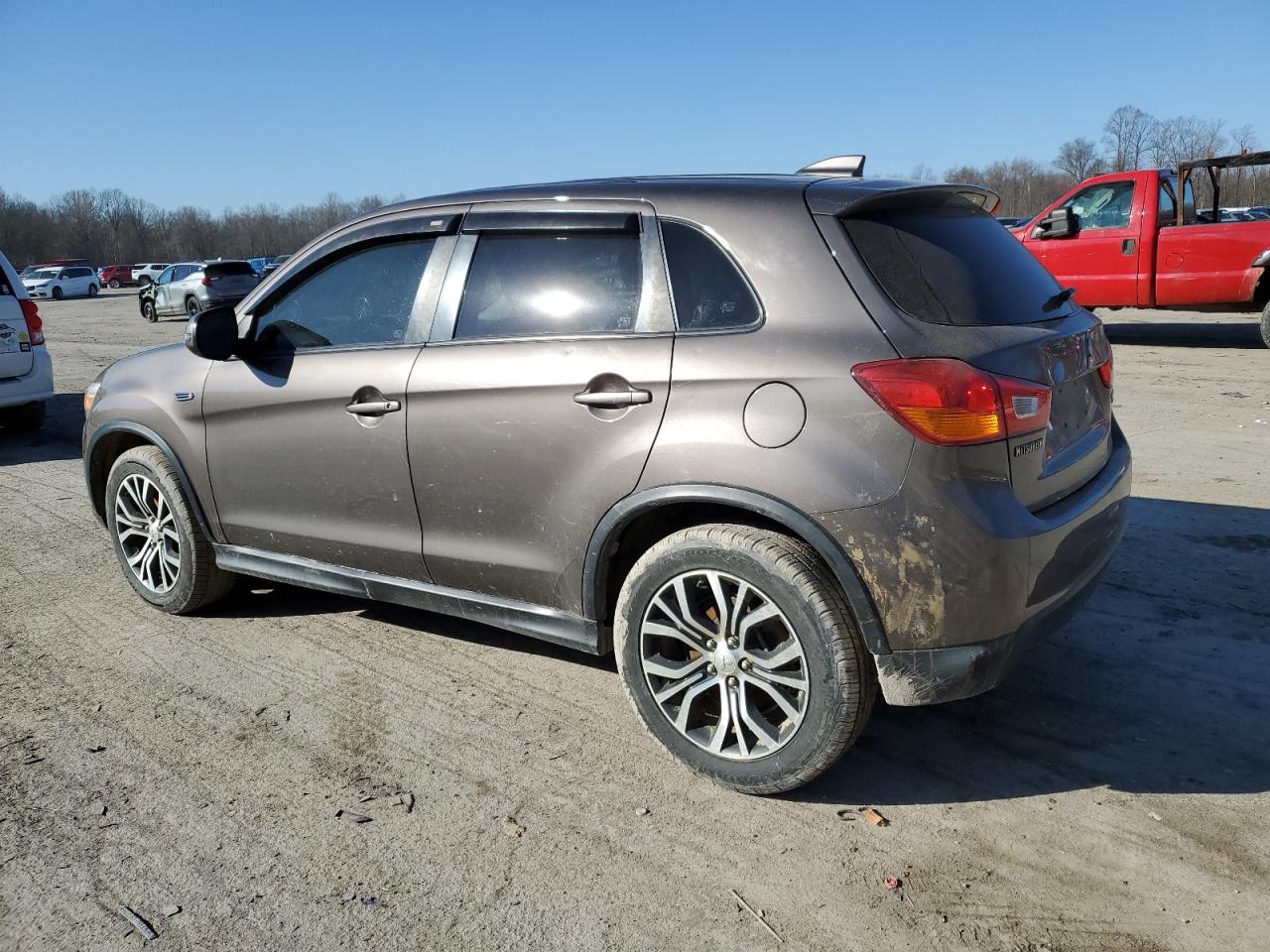 2017 Mitsubishi Outlander VIN JA4AP3AU8HZ009792 Copart auction photo, front end / side damage thumbnail 2