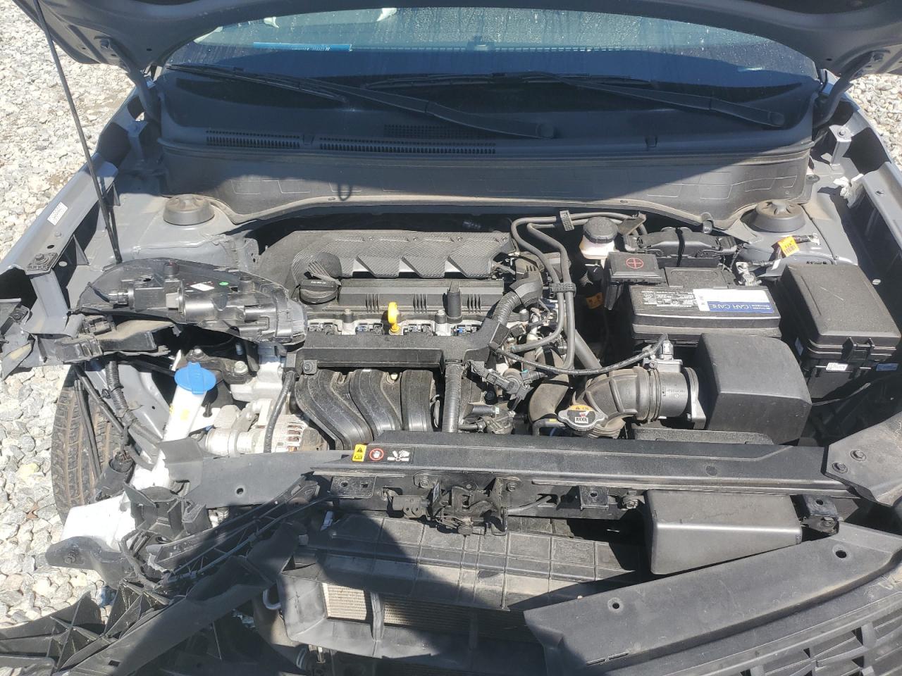 2022 Hyundai Venue VIN KMHRB8A34NU200027 Copart auction photo, front end damage thumbnail 13