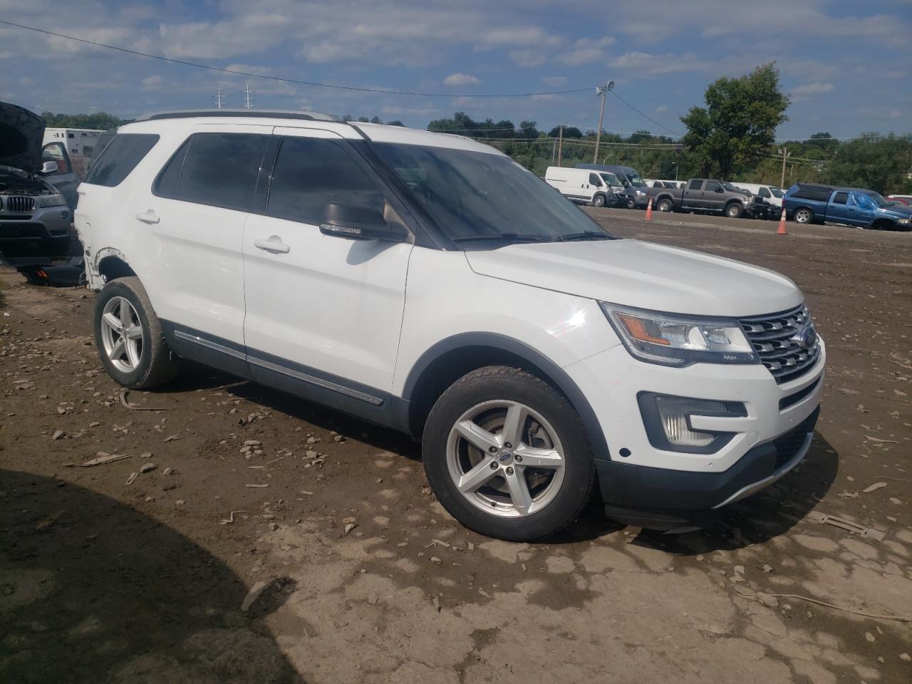 2017 Ford Explorer VIN 1FM5K8D83HGB29234 Copart auction photo, rear end damage thumbnail 4