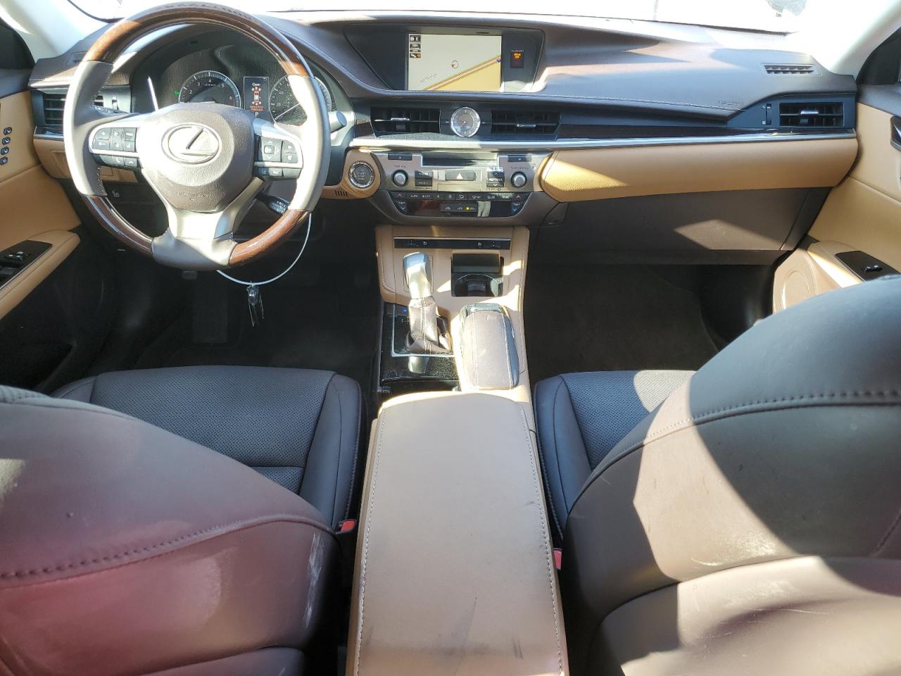 2018 Lexus ES VIN 58ABK1GG9JU083177 Copart auction photo, rear end damage thumbnail 8