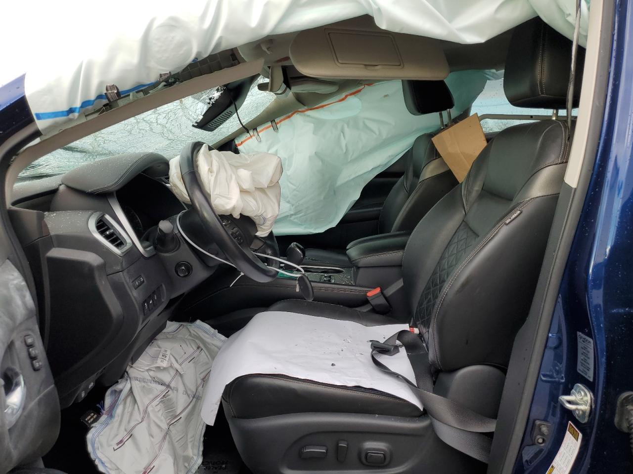 2021 Nissan Murano VIN 5N1AZ2DJ0MC145838 Copart auction photo, rollover damage thumbnail 7