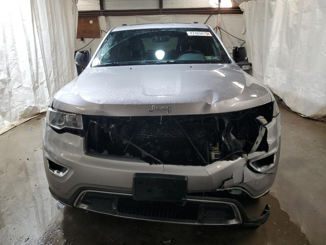 2017 Jeep Grand Cherokee VIN 1C4RJFBG8HC734106 Copart auction photo, front end damage thumbnail 5