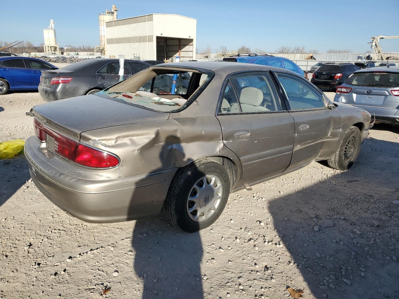 2002 Buick Century VIN 2G4WS52J721239989 Copart auction photo, all over damage thumbnail 3