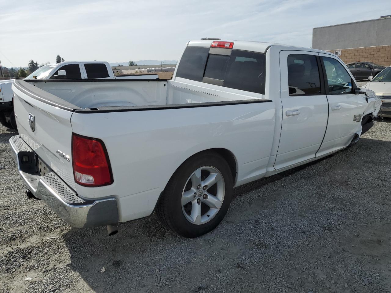 2019 RAM 1500 VIN 1C6RR7TT7KS596606 Copart auction photo, undercarriage / front end damage thumbnail 3
