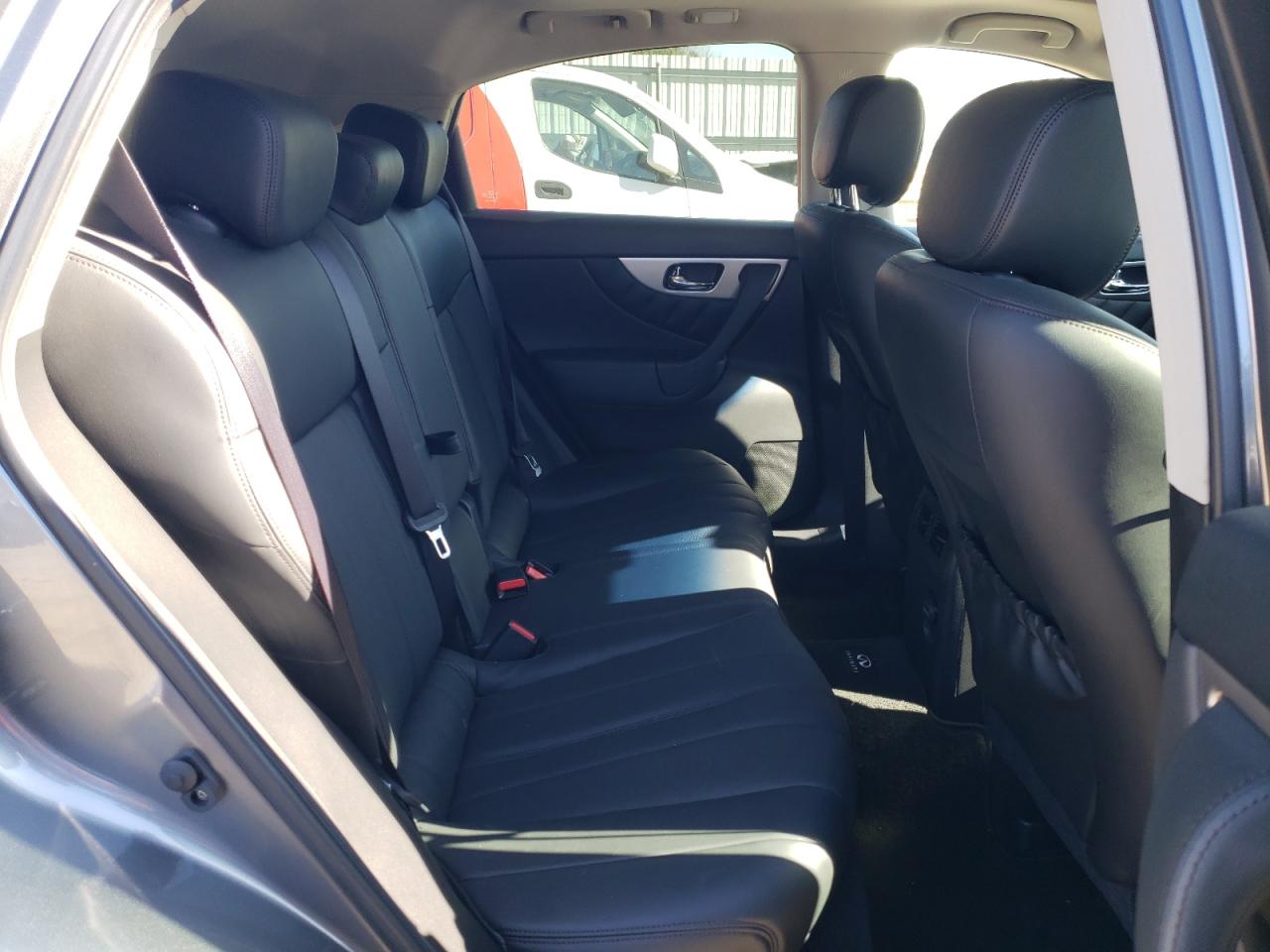 2015 Infiniti QX70 VIN JN8CS1MU3FM380063 Copart auction photo, rear end damage thumbnail 11